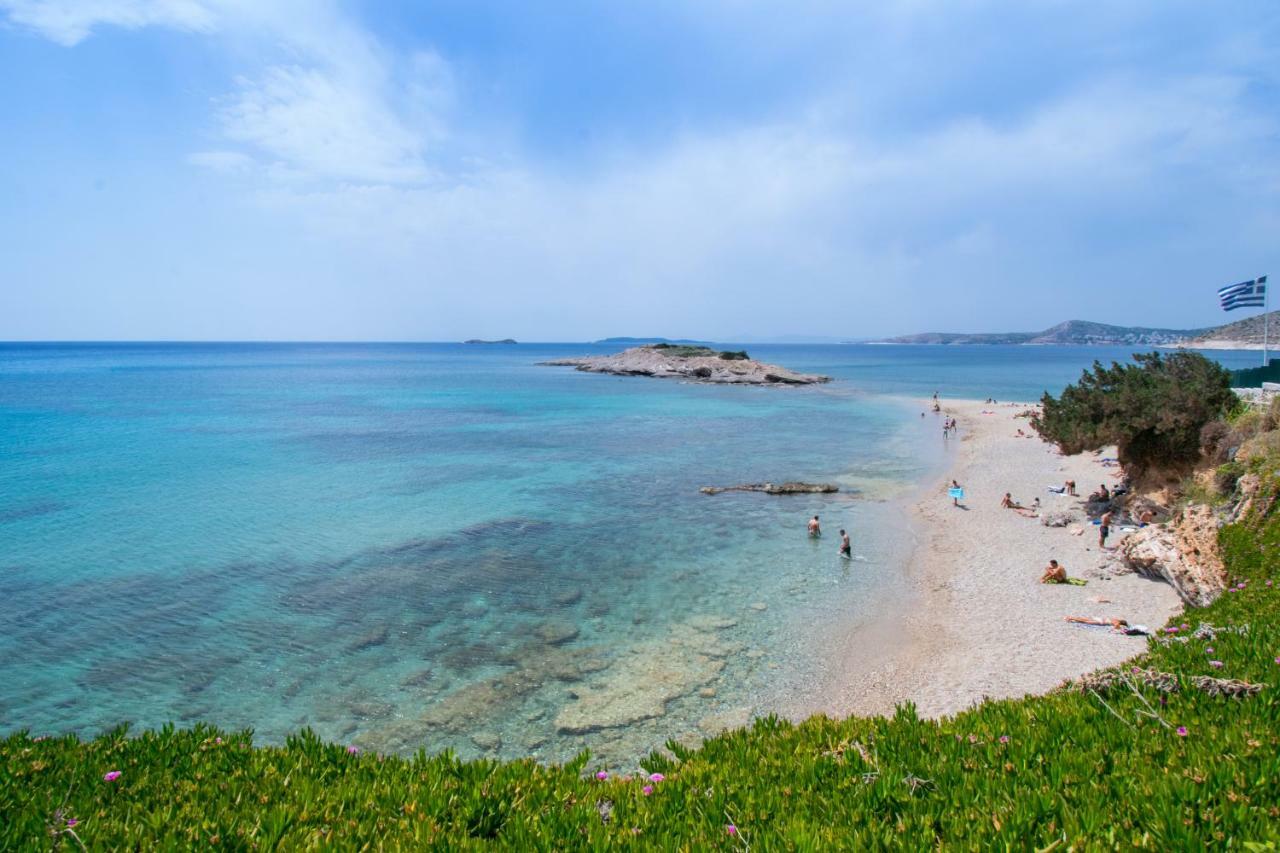 Beach House Near Athens Agia Marina (Attica) Exterior foto